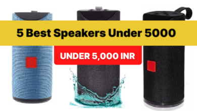 5 best bluetooth speakers under 5000