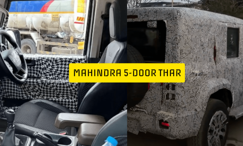 5-door mahindra thar