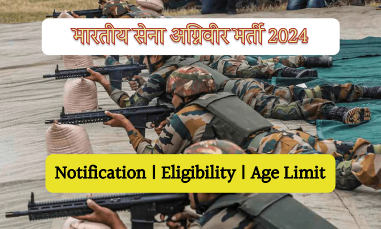 Indian Army Agniveer Recruitment 2024