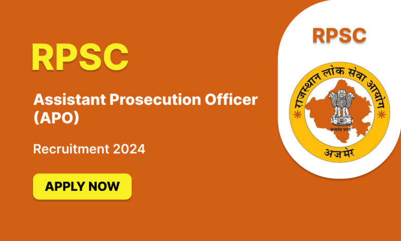 RPSC APO RECRUITMENT 2024